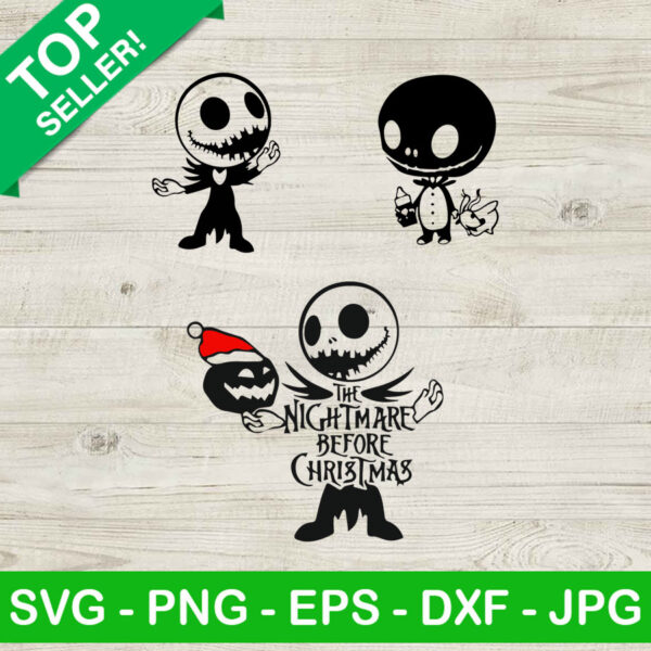 Jack Skellington Nightmare Before Christmas SVG