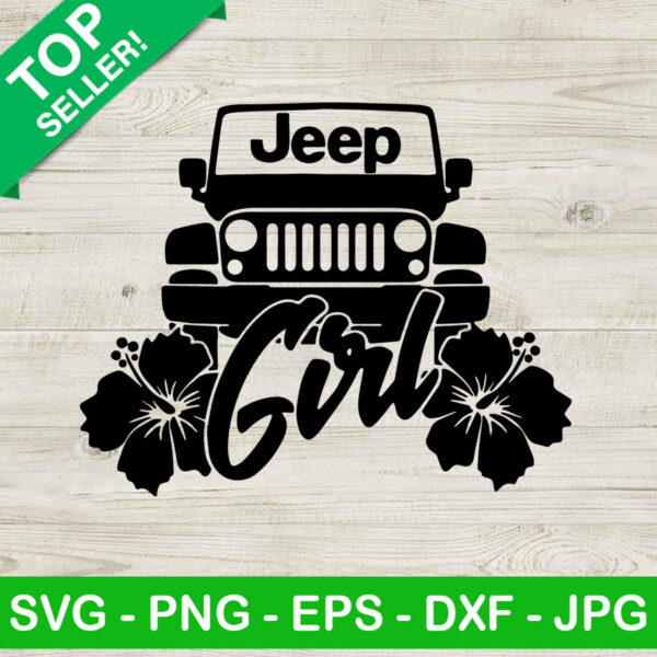 Jeep Girl SVG