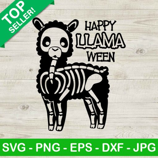 Happy Llamaween Svg