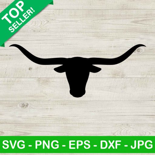 Texas Long Horn Svg