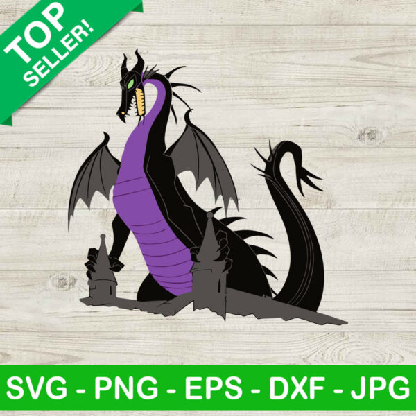 Disney Maleficent Dragon SVG