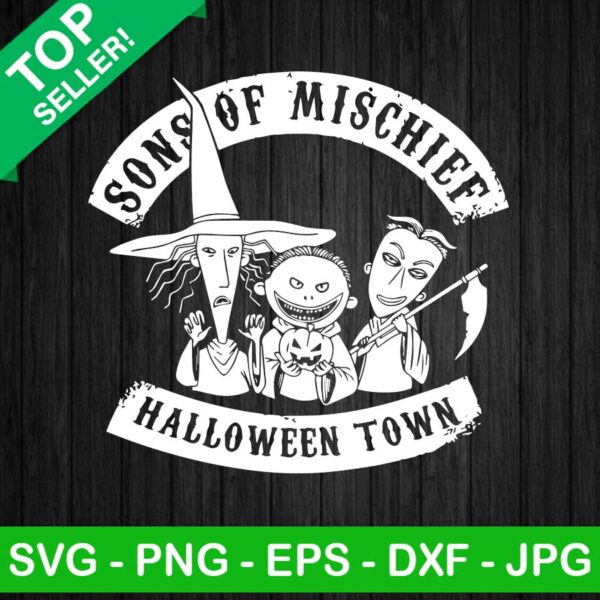 Son Of Mischief Halloween Town SVG