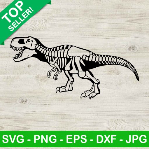 Skeleton Dinosaur Svg