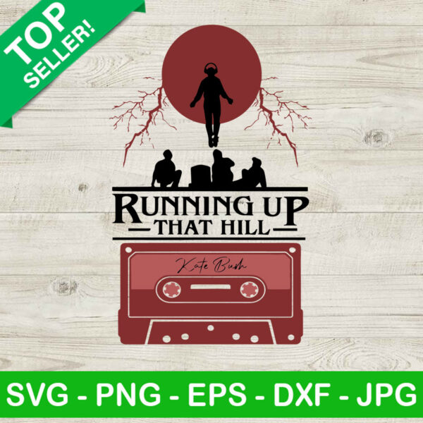 Running Up That Hill SVG