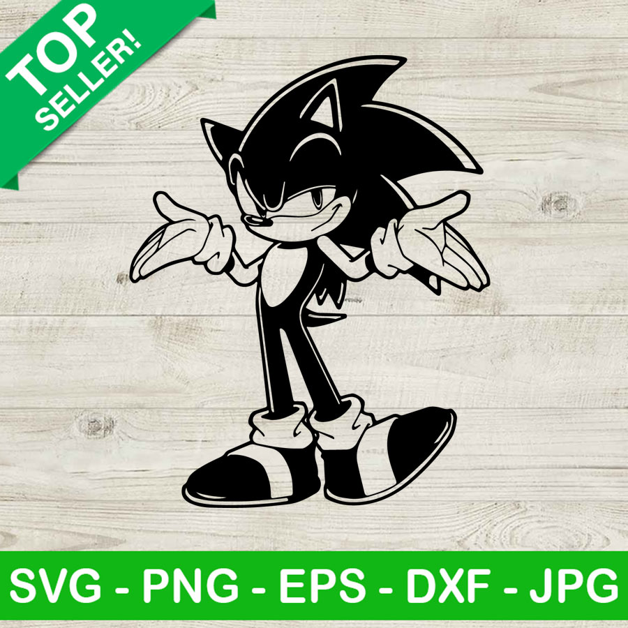 Sonic The Hedgehog SVG, Sonic SVG, Cartoon Characters SVG