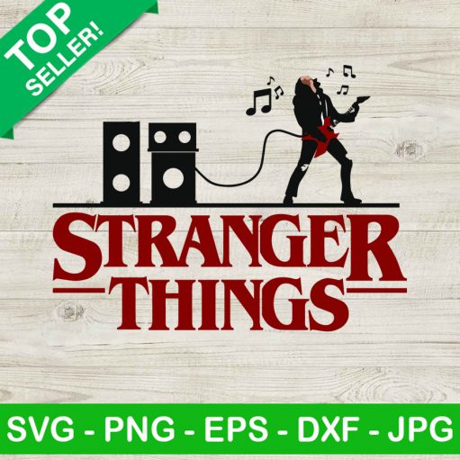 Eddie Stranger Things SVG