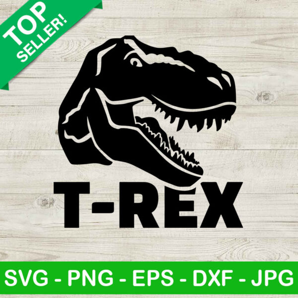 T Rex Head SVG