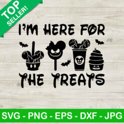 I'm Here For The Treats SVG