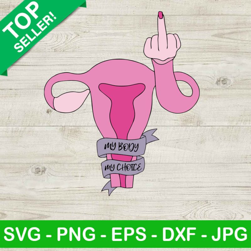 Middle Finger Uterus Svg Hands Off My Uterus Svg Womens Rights Svg ...