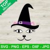 Cat Face Wich SVG