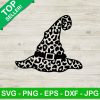 Cheetah Print Witch Hat Svg