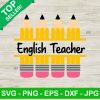 English Teacher Svg