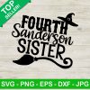 Fourth Sanderson Sister Svg