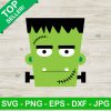 Frankenstein Face Svg
