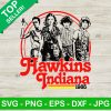 Hawkins Indiana 1985 Svg