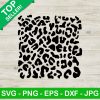 Leopard Print Pattern Svg