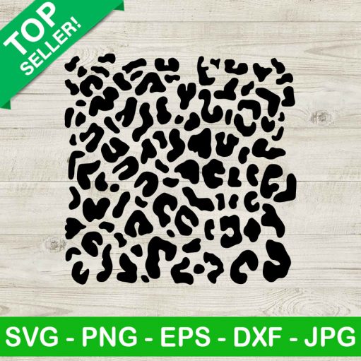Leopard Print Pattern SVG, Cheetah Print SVG, Cheetah Pattern SVG