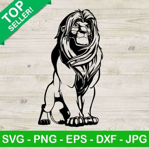 Simba Lion King SVG, The Lion King SVG, Simba Lion SVG