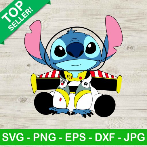 Stitch Buzz Lightyear SVG