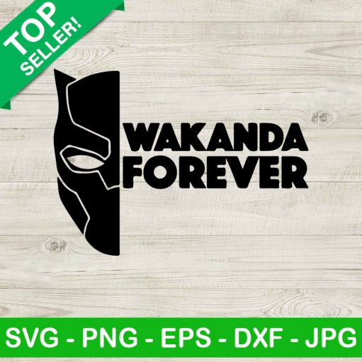 Wakanda Forever Marvel Svg