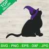 Witches Cat Svg