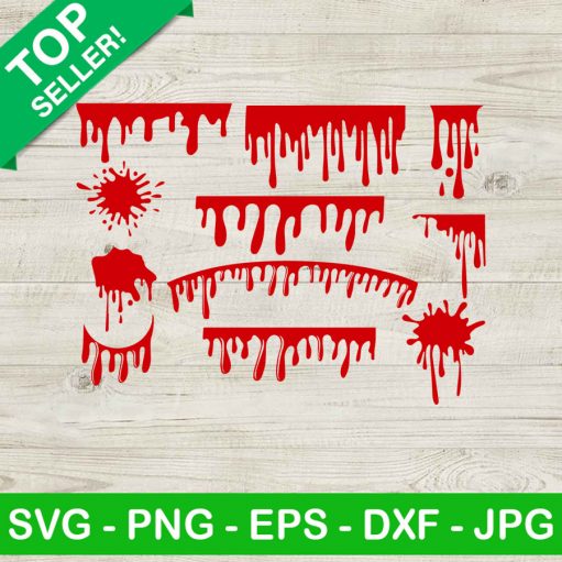 Blood drip SVG