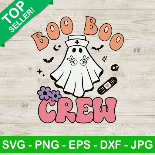 Boo Boo Crew Nurse Svg