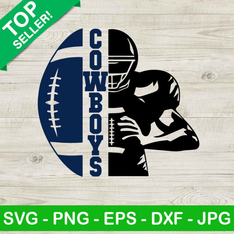 Cowboys football players SVG, Football player SVG, Cowboys football SVG