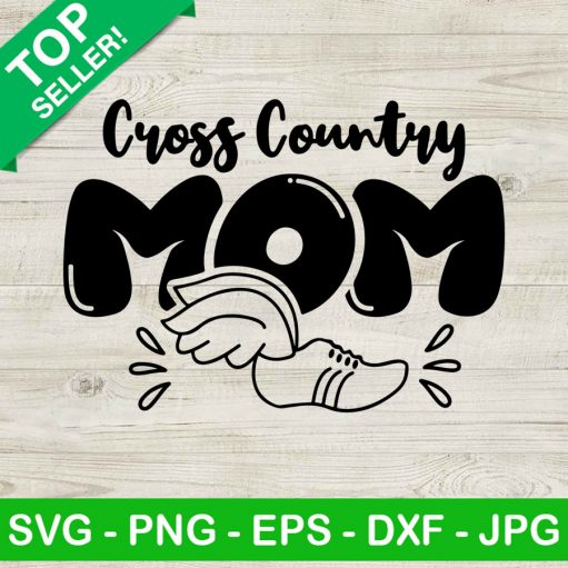 Cross Country Mom SVG