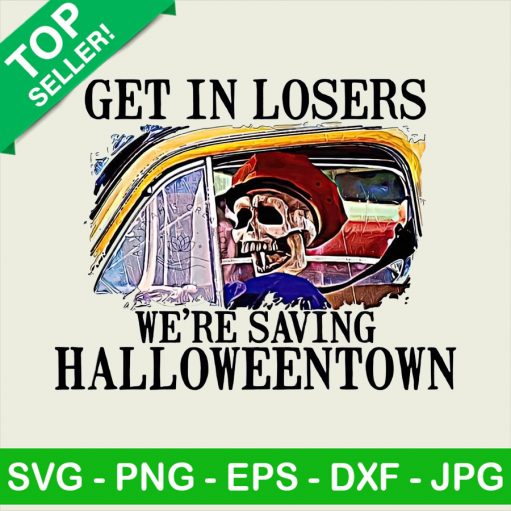Get in losers we're saving halloweentown PNG