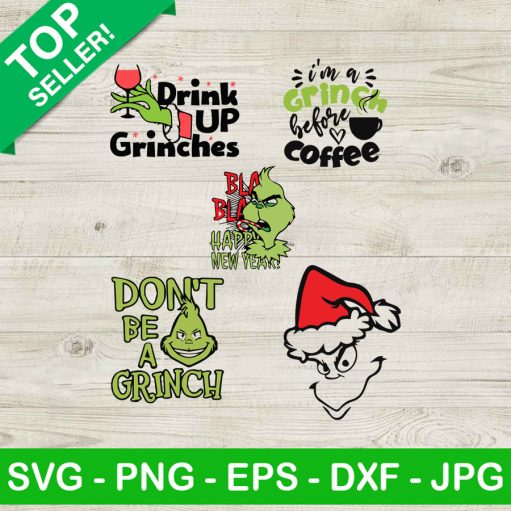 Grinch quotes SVG, Grinch SVg bundle, Grinches Christmas SVG