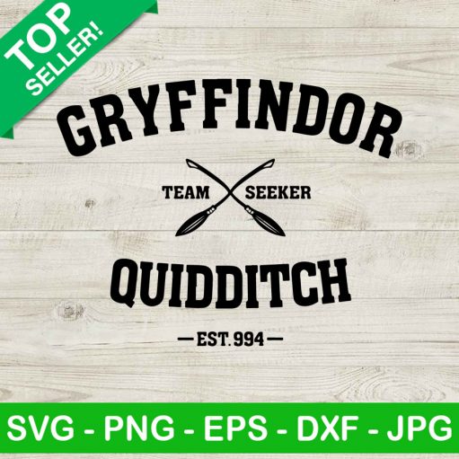 Gryggindor quidditch team logo SVG