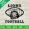 Lions Football Logo Svg, Detroit Lions Svg, Detroit Lions Football Svg
