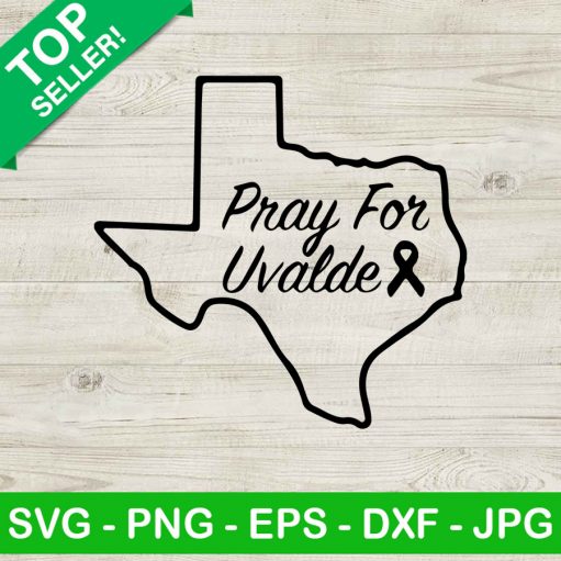 Pray For Uvalde Svg