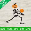 Skeleton pumpkin SVG
