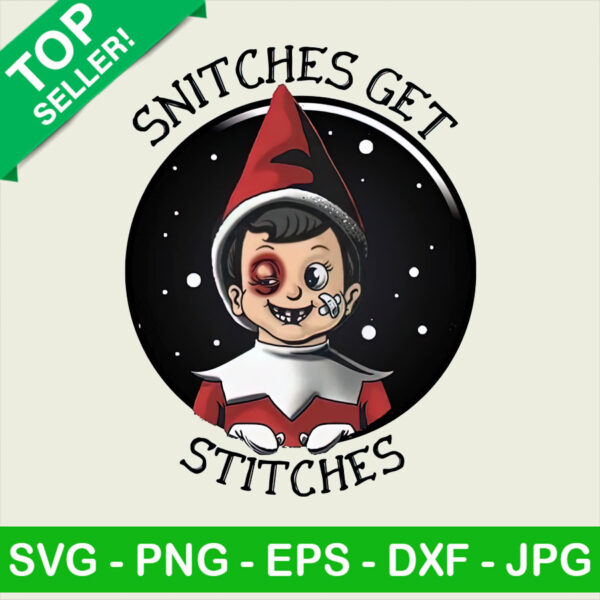 Snitches get stitches PNG