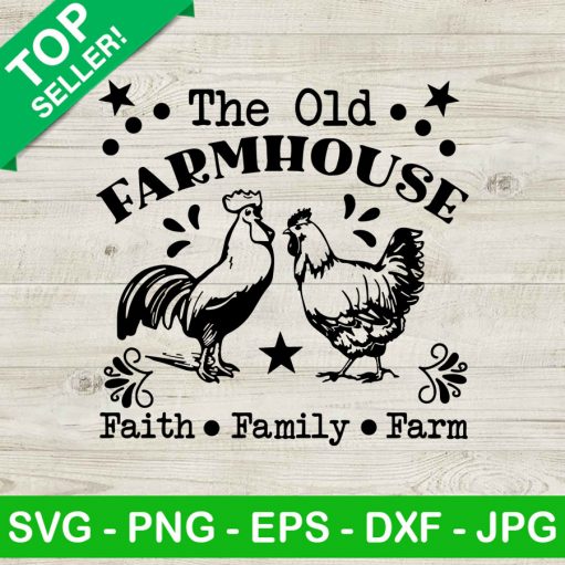 The Old Farmhouse Svg