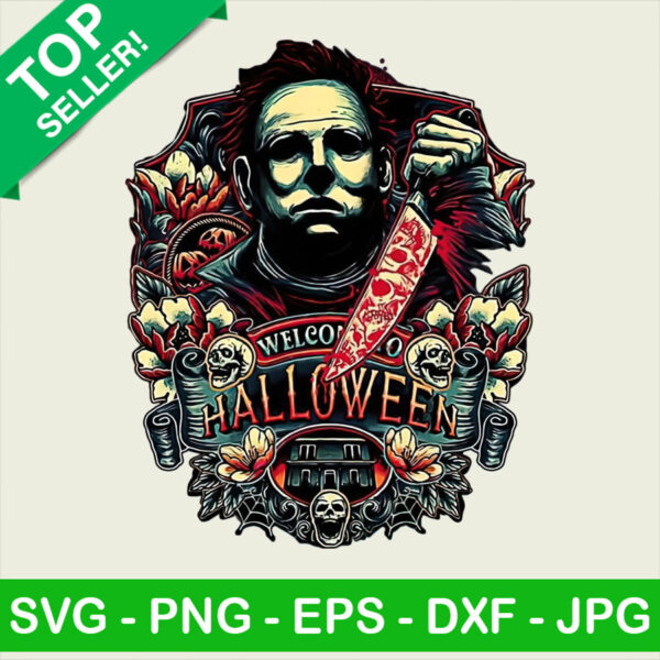 Welcome halloween Jason voorhees PNG