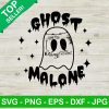 Ghost malone halloween SVG