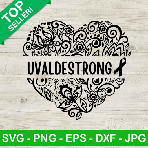 Uvalde strong heart SVG