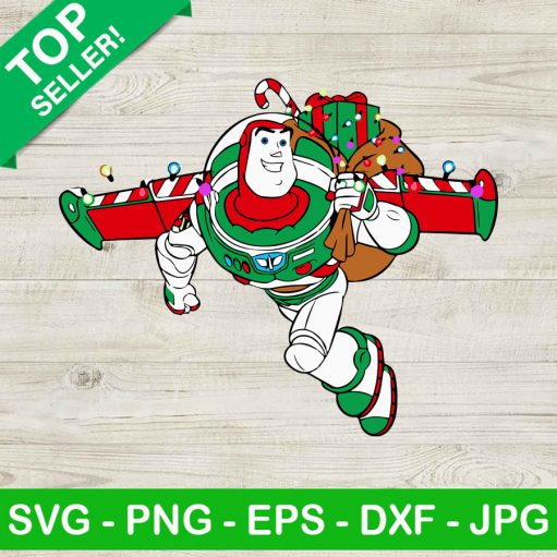 Buzz lightyear christmas SVG