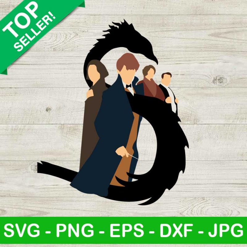 Fantastic beasts and where to find them SVG, Harry potter SVG, Hogwarts SVG