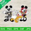 Mickey And Minnie Jack Skellington Svg
