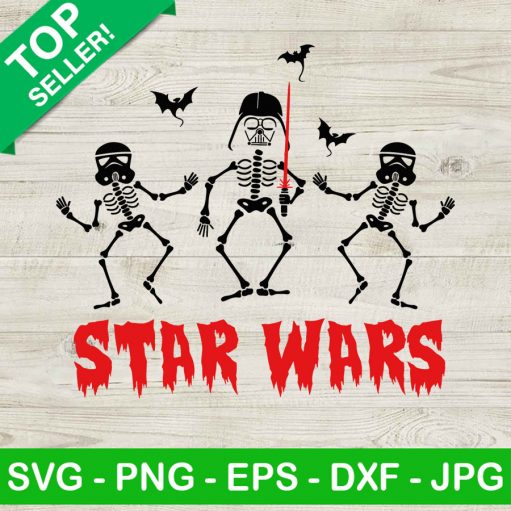 Star wars skeleton SVG