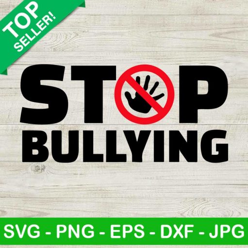 Stop Bullying Svg