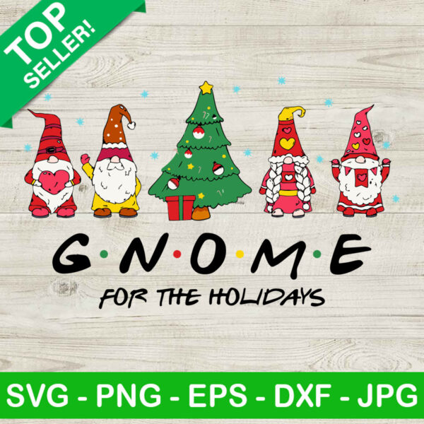 Gnomes for the holidays christmas SVG