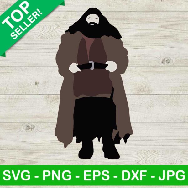 Hagrid harry potter SVG
