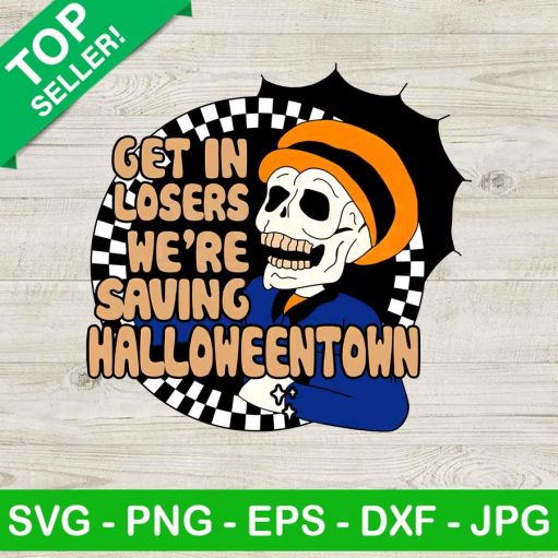 Get in losers we're saving halloweentown PNG