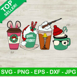 Christmas Coffee movie SVG