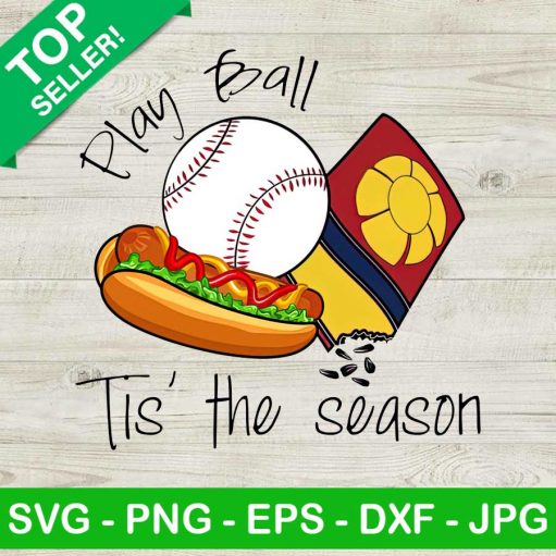 Play ball tis the season PNG